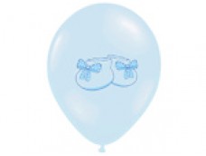 Baloni mazuļiem, Zābaciņi, zili, BelBal, 29cm
