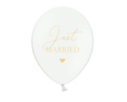 Baloni Kāzu, Just Married, tikko precējušies, BelBal, 29cm