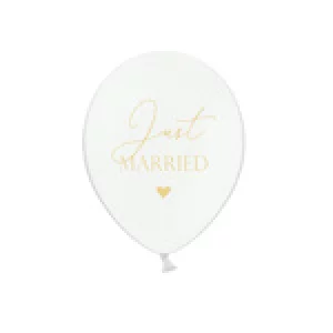 Baloni Kāzu, Just Married, tikko precējušies, BelBal, 29cm