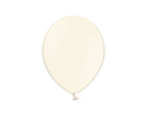 Baloni 13cm,  ziloņkaula, vaniļas, maigi, BELBAL, 100 gab.