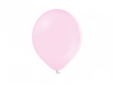 Baloni 13cm, rozā, maigi, BELBAL, 100 gab.
