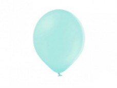 Baloni 13cm, zaļi, mint, maigi, BELBAL, 100 gab.
