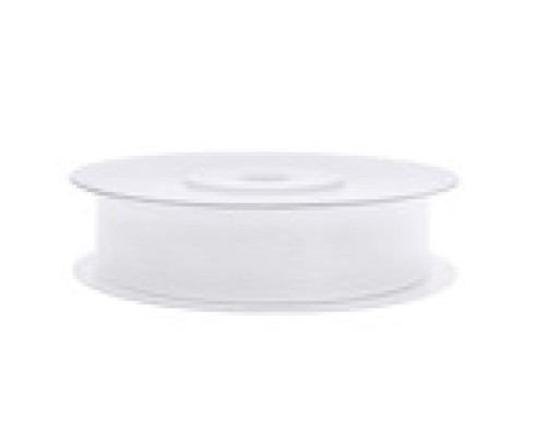 Lentīte balta, šifona, 12mm (25m)