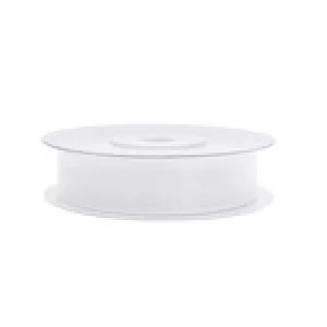 Lentīte balta, šifona, 12mm (25m) Lentīte balta, šifona, 12mm (25m)