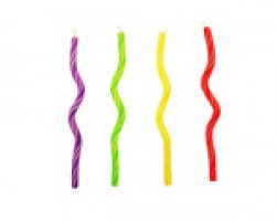 Svecītes - spirālītes (12 gab.)