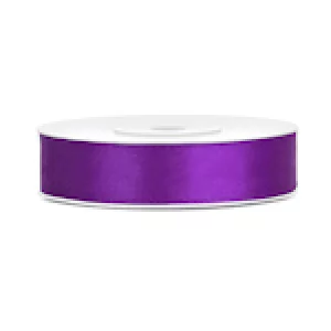 Lentīte lillā, satīna, 12mm (25m) Lentīte lillā, satīna, 12mm (25m)