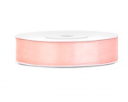 Lentīte rozā, gaiši, satīna, 12mm (25m)