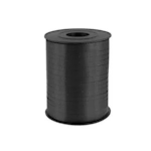 Lentīte melna, plastikāta, 5mm (458m)