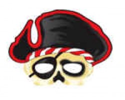 Maska "Pirāts" 2 (6 gab.)