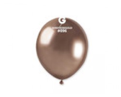 Baloni metāliski, hroma, zelta, rozā GEMAR, 13 cm