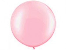 Baloni rozā, gaiši, spilgti, 89cm, JUMBO