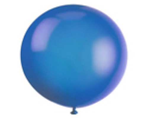 Baloni zili, caurspīdīgi, 89cm, JUMBO