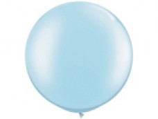 Baloni zili, gaiši, 89cm, JUMBO