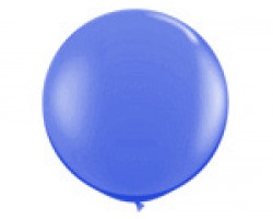 Baloni zili, karaliski, 89cm, JUMBO